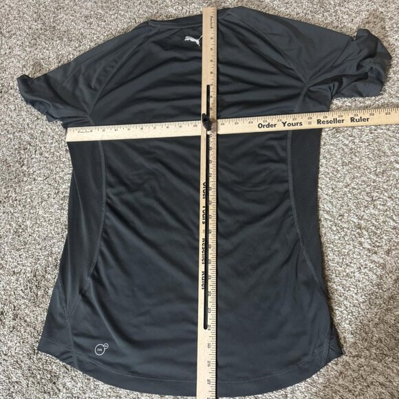 Puma Shirt Mens Small Black coolCELL Athletic Training Graphic Short Sleeve - Picture 6 of 8